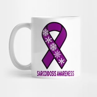 Sarcoidosis Awareness/Snowflakes Mug